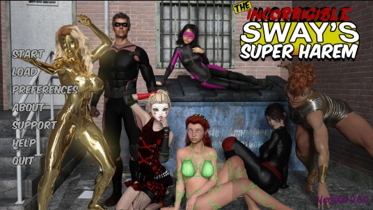 Sway's Super Harem v0.5.0 Dirty Secret Studio